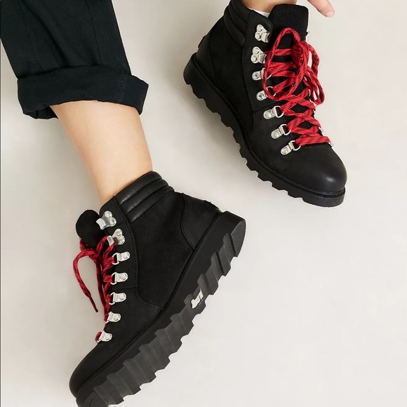 Sorel Ainsley Conquest Black Boots - Picture 5 of 6